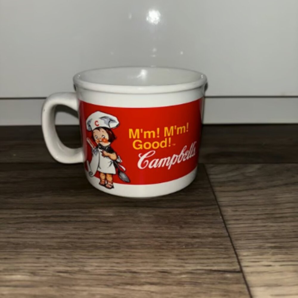 Campbell's Soup Mug/Coffee Cup Mm! Mm! Good! Campbell Kids 2004 Vintage